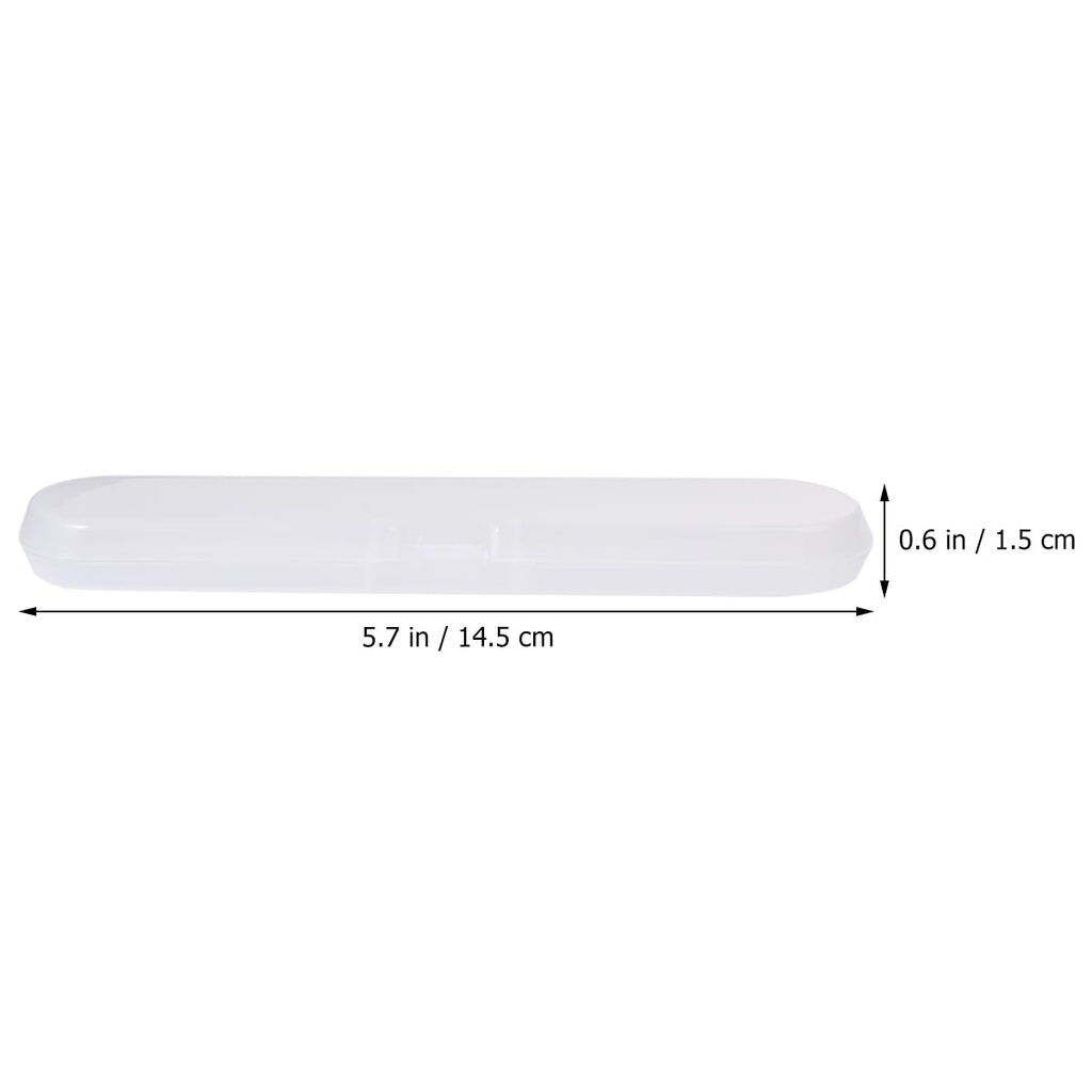 2ks Termometr Pouzdro Plastové Digitální Termometr Storage Box Kontejnery Jehla Storage Pouzdro Pencil Pouzdro pro služební cesty