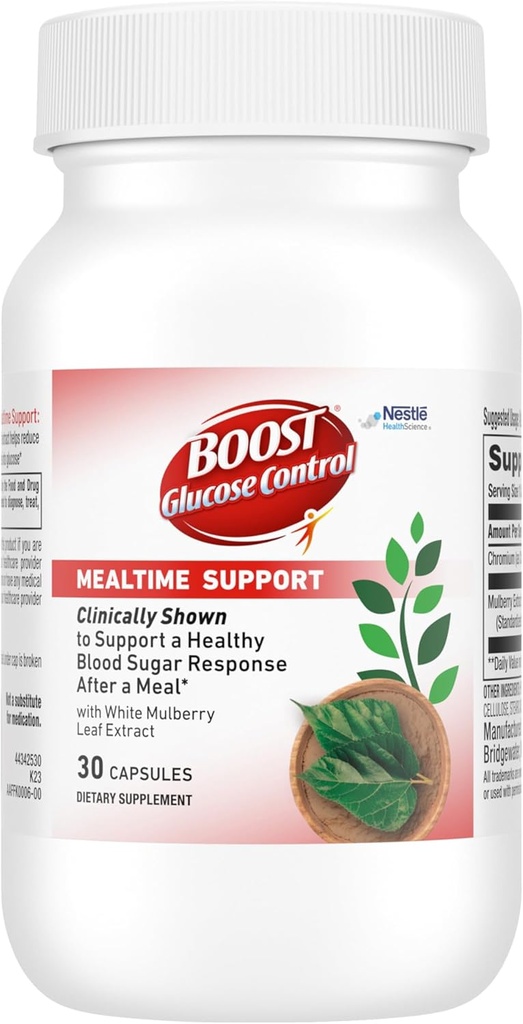 BOOST Glukóza Control Mealtime Support Dietary Supplementary, 30 ct