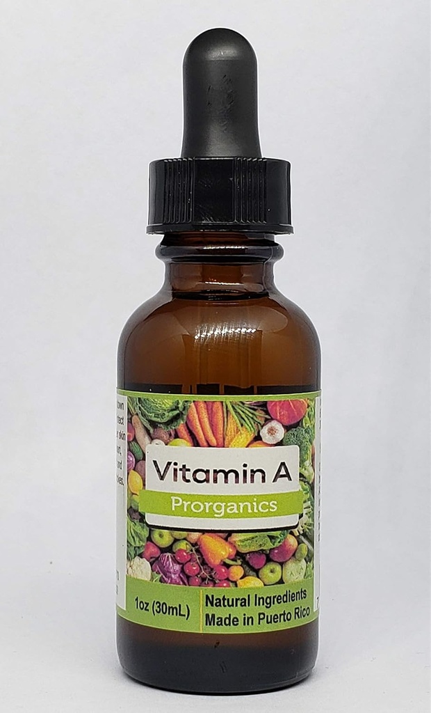 Vzácné 1oz Organic Liquid Vitamin A od Pragics.