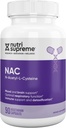 Nutrition-Supreme NAC (N- Acetyl- L- cystein) 600mg dodatek stravy Vegetariánské kapsle, Podpora jater, Imunitní podpora