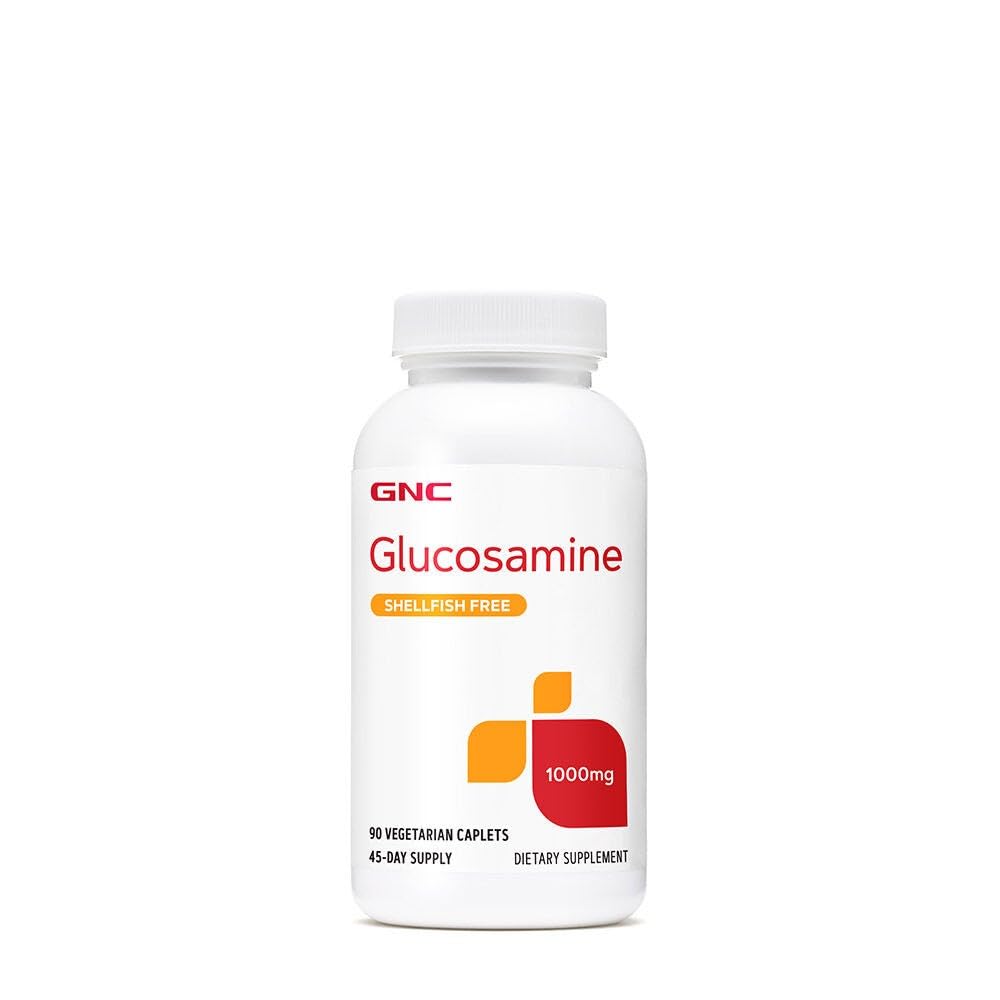 GNC Glucosamine 1000mg dodatek, podporuje zdravé společné funkce, podporuje společnou flexibilitu, 45 Služeb