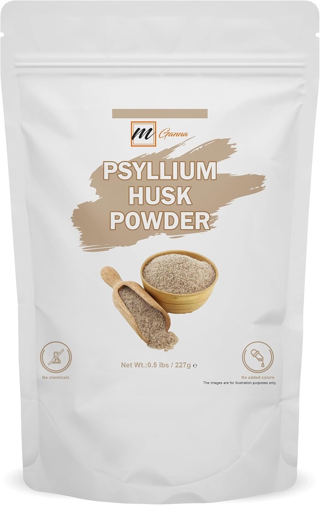 100% přírodní psyllium husk (celý) pro zdravotní péči 227 GMS / 0.5 LBS