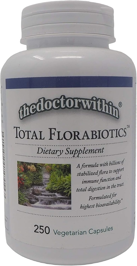 Total Florabiotics - Miliardy stabilizovaných Flor - 250 Kapsle