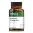 GAIA HERBS PRO Quercetin Synergy 500 - Doplněk pro podporu imunitního systému * - Doplněk pro buněčné zdraví * s Quercetin, Bromelain & Turmeric - 100 Kapsle (100 Služeb)