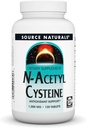 Zdroj Naturals N-Acetyl Cysteine Antioxidant Support, Dietní dodatek, který podporuje Respirační zdraví * - 1000 mg -120 Tablety