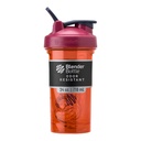 BlenderBottle Shaker Lahvička Pro Series Perfect for Protein Shakes and Pre Workout, 24-Ounce, Coral