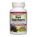 Přírodní faktory Black Elderberry, 100 mg, 60 Fast- acting Softgels