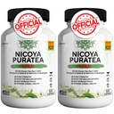 Nicoya PuraTea Max Green Tea Extract & Green Coffee Bean pro podporu metabolismu, Natural Energy Boost, Antioxidant- Bohatý dodatek - 120 Kapsle