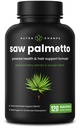 NutraChamps Saw Palmetto dodatek pro Prostate Health [Extra Strength] 600mg Complex with Extract, Berry Powder & Herbs - Podporuje zdravé močení Frekvence, 120 Kapsle