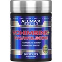 ALLMAX Essentials YOHIMBINE + RAUWOLSCINE - 60 Kapsle - Podporuje spalování tuků a dodává appetit - 60 Služeb