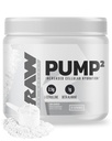RAW Pump2 Pre Workout 124; Glycerol Pump Pre Workout Dodatek, Párový Pump Dodatek pro nejlepší výsledky nebo jakýkoli precvik prášek 124; Vylepšená hydratace a zvýšení energie 124; Neochucené (20 Služeb)
