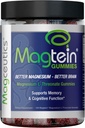 Magteinové gumy - Magnesium L- Threonat Gummy, Podpora mozku, Focus Supplement, Boost paměti a kognitivní funkce - 150 Veganské gumy