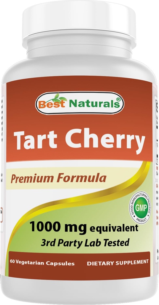 Nejlepší Naturals Tart Cherry Extract 1000 mg 60 Vcaps