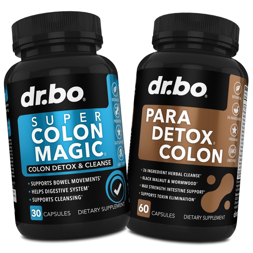 Colon Cleanser Detox & Body Cleanse - 15 denní Colon Cleanse pilulky s Probiotic & střevní stráž Cleanser - Poop Bowel Hnací doplňky pro střevní žaludek Bloating Gut Loss Podpora