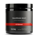 Valerian Root Kapsle - Ultra vysoká potence 4: 1 Extrakt - Vysoce koncentrovaný - Third- Party Lab Testováno - 120 Kapsle