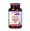 Bluebonnet Nutrition Lady 'ONE 40 + Whole Food- Bed Multivitamin, Ženy Multivitamin pro ženy 40 +, Soy- Free, Non- GMO, Gluten Free, 60 Zeleninové kapsle, 60 Podání