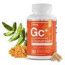 Základní prvky Glucosamine Chondroitin MSM Boswellia Serrata Hyaluronic Acid dodatek Společná podpora Antioxidant dodatek pro flexibilitu - 90 Kapsle