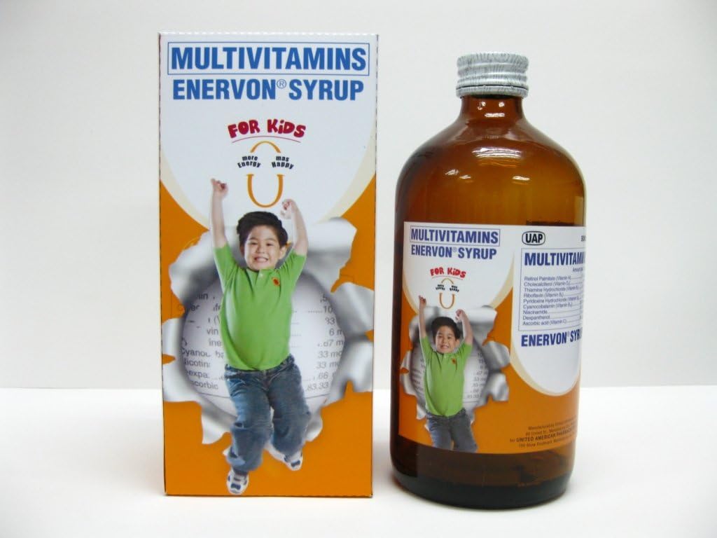 2 Enervon Sirup Multivitaminy (2 x 120 ml)