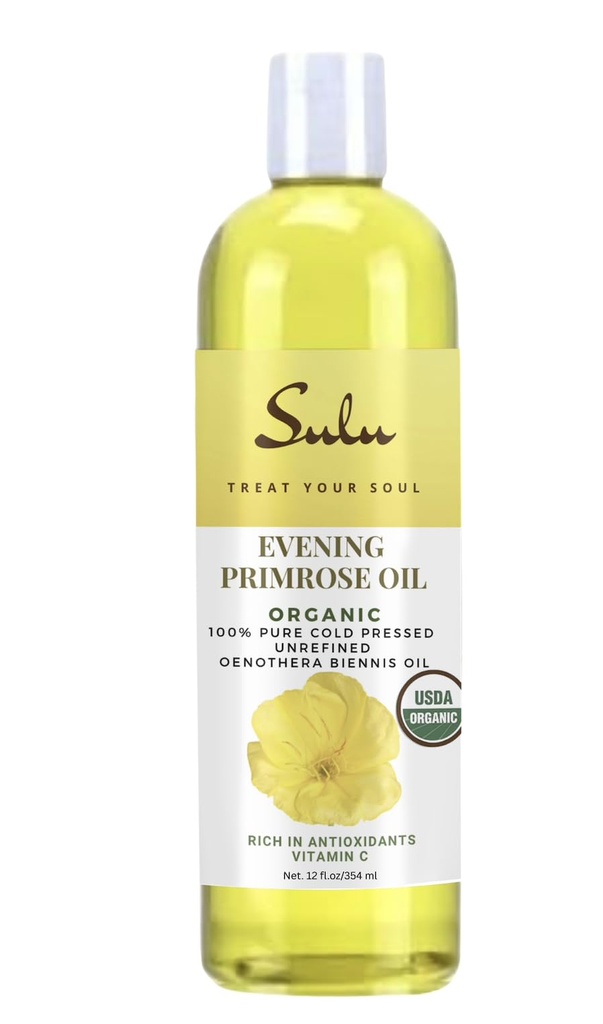 100% čisté organické všechny přírodní večer Primrose Oil 12% GLA (12 oz)