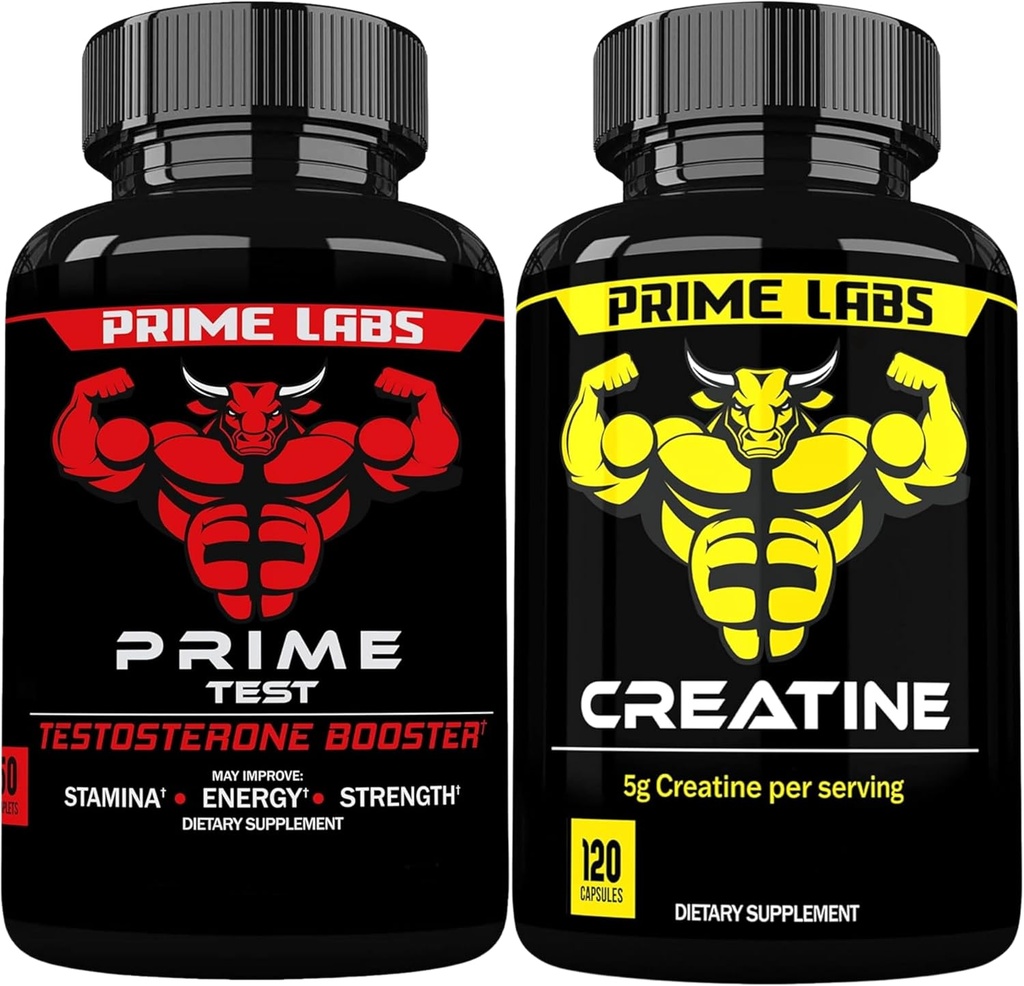 Prime Labs Prime Test + Creatine Kapsle