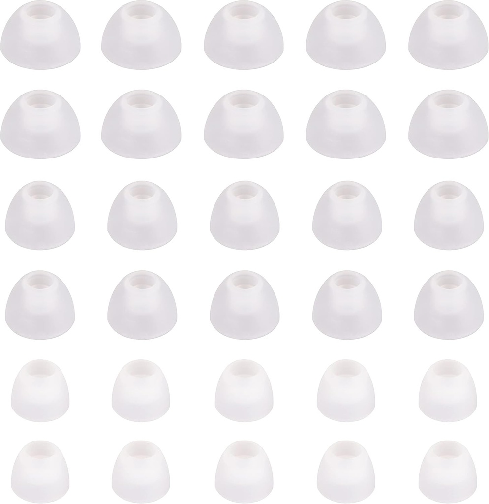 Náhradní Domy pro OTC naslouchací pomůcky RCA - 30- Pack; 10 malých, 10 středních, 10 velkých; kompatibilní s OTC RCA Behind-The-Ear (RSH05) a OTC-Uar RCA (RSH20) Modely