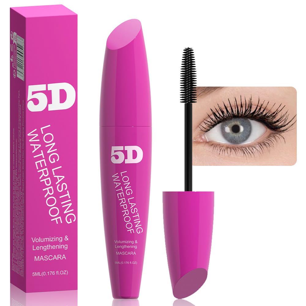 Černá Volumizace Curl Long- Nošení Mascara Smudge- Důkaz Intenzivní délka Feathery Měkké plné řasy Vodotěsné žádné vločkování Nerozmazané Clumping Krutost zdarma