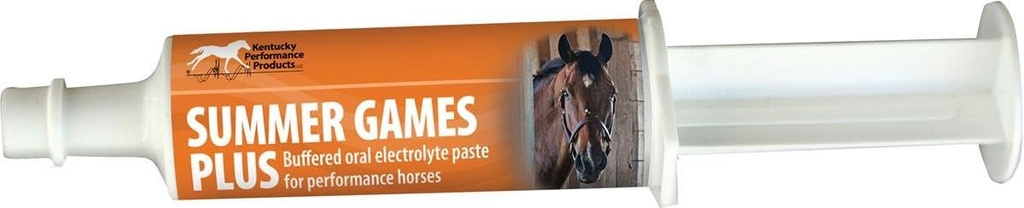 044093 60cc Letní hry Plus Electrolyte Paste pro koně
