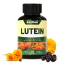 Lutein pro oči, Lutein 20mg, Lutein a Zeaxanthin Doplňky, Oční doplňky, Eye Relief & Support Vision Health, Vegan, 60 Softgels