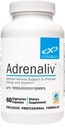 XYMOGEN Adrenaliv - Dodatek k podpoře reakce těla na stres, podpora energie a Stamina - Rhodiola Rosea, Eleuthero, Komplex nadledvin, Lékořice, Vitamin B6 (60 Kapsle)