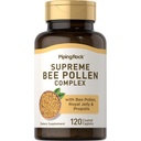 Piping Rock Bee Pollen s Royal Jelly a Propolis CLAS124; 120 Caplet CLAS124; Komplexní dodatek pro ženy a muže CLAS124; Non- GMO, gluten zdarma