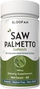 Saw Palmetto Kapsle 500mg CLAS124; 10: 1 Koncentrovaný extrakt CLAS124; Serenoa Repens Herbal dodatek CLAS124; Non- GMO, gluten- Free Easy- to- Take Kapsle (60 Počet (balení po 1))