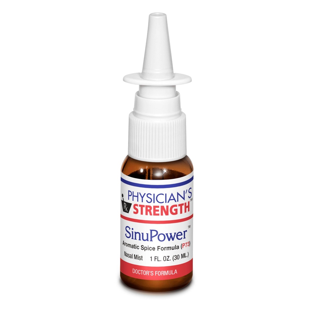 Lékařova síla SinuPower Mist - 1 fl oz - Podporuje zdravé Nasal Member & Sinuss - s P73 Oregano - Non- Addictive