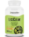 NaturalSlim Natural Soy Lecithin Granules with Choline - Pure & Fresh Granulated Lecithin Supplement for Cleansing & Cognitive Support - Non- GMO Food Grade - 1 libra