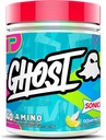 GHOST Amino: Essential Amino Acid Supplement, Sonic Ocean Water - 40 Servings - Intra- Workout Powder for Hydration and Recovery 4.5g BCAA & 5.5g EAA - Soy & Gluten- Free, Vegan