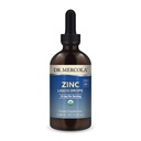 Dr. Mercola zink Liquid Drops - Podporuje imunitní a organové zdraví - 15 mg organické zinek Liquid Drops - USDA Organic - Non- GMO, gluten- Free & Soy- Free - 3.88 fl oz (28 Servings)