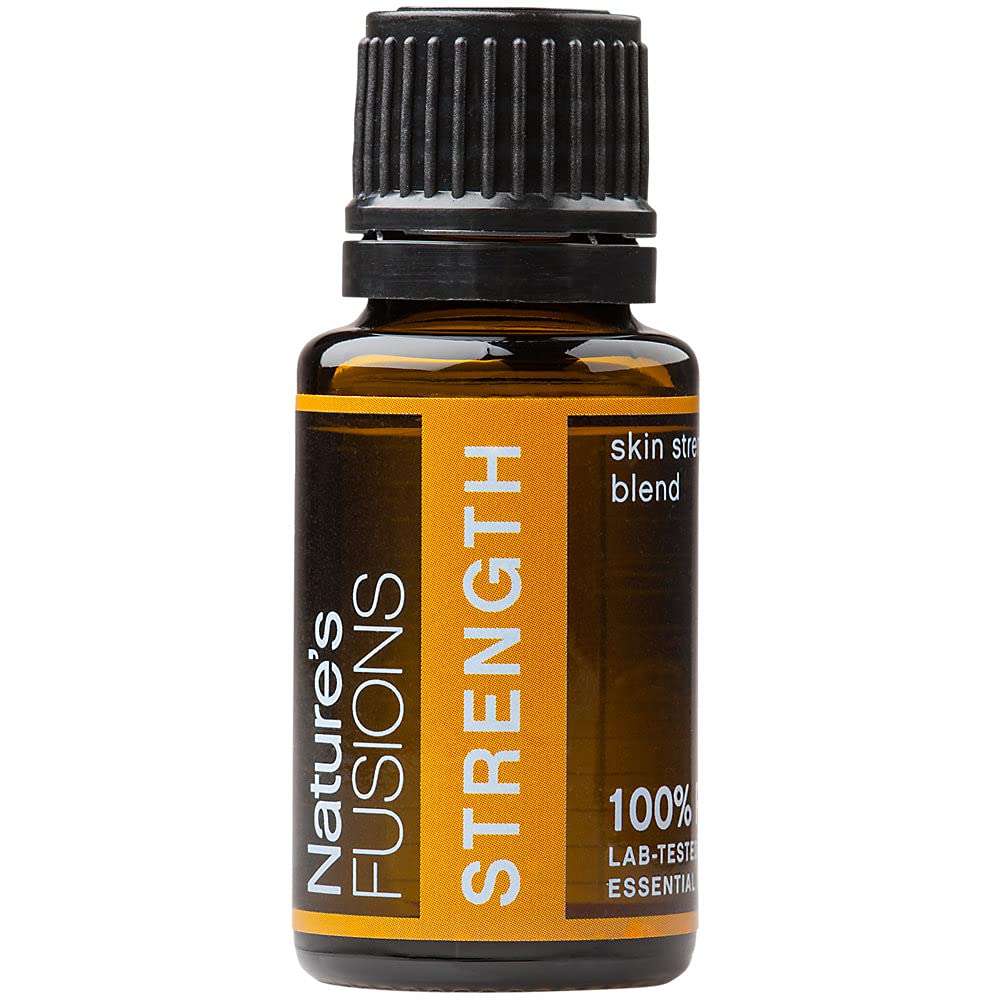Síla přírodních fúzí, 100% čistá a přírodní esenciální olejová směs pro aromaterapii a tematické použití, .5 Fl Oz (balení po 1) (15 ml)