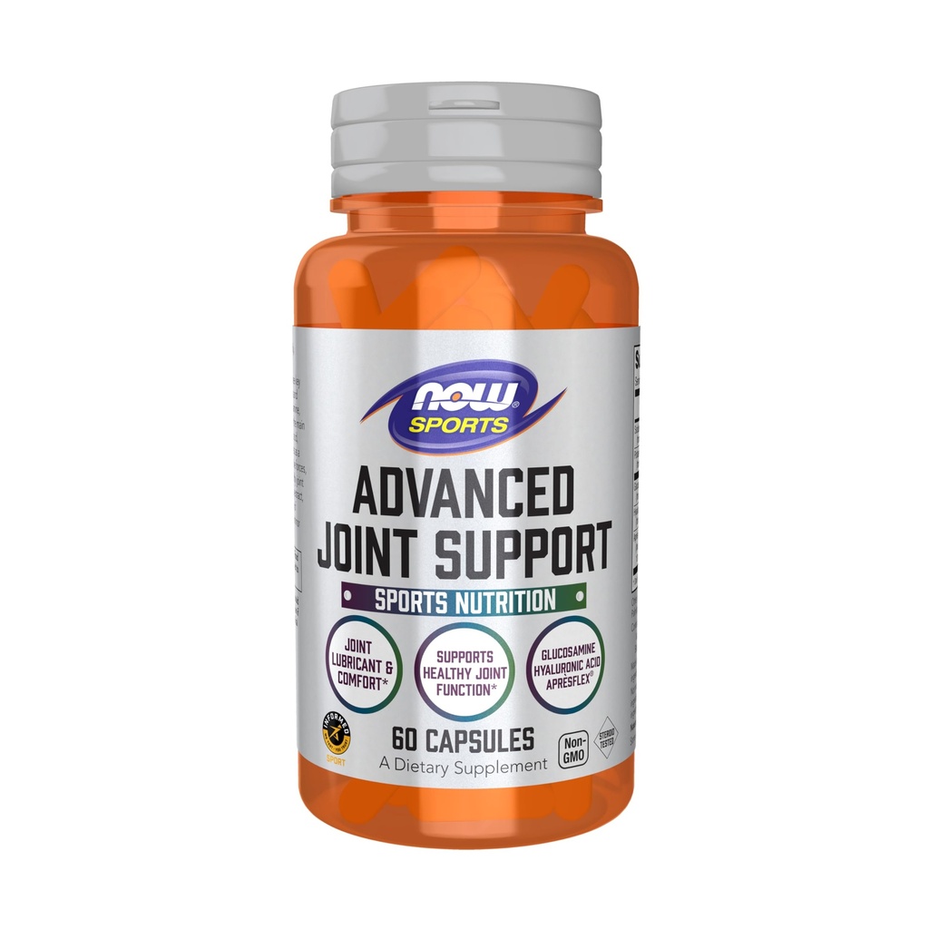 Sports Nutrition, Advanced Joint Support, Glucosamine, Hyaluronic Acid, ApresFlex, 60 Kapsle
