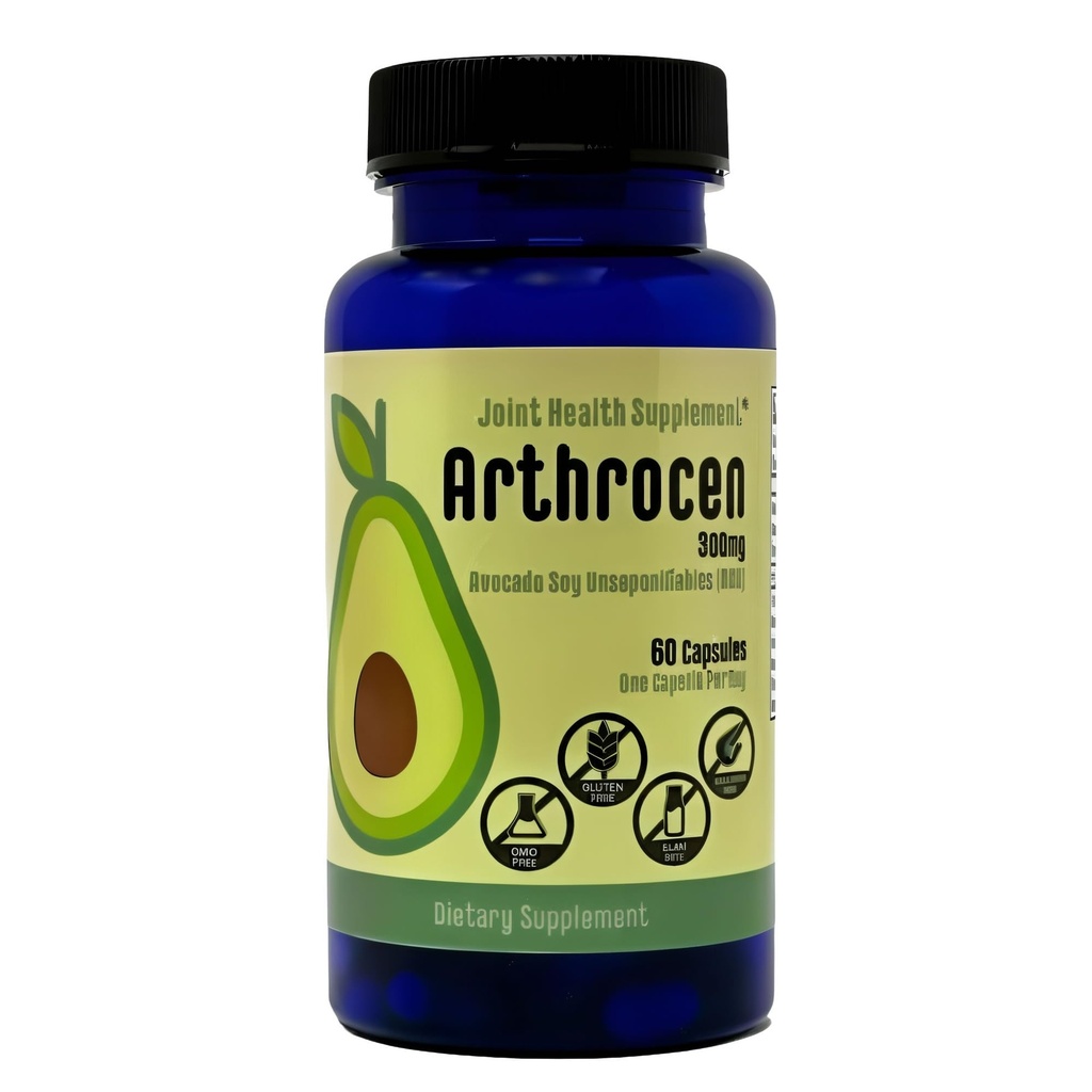 Společný doplněk zdraví, 300Mg Avocado Soy Unsaponiable, Non- GMO, mléčné výrobky zdarma, gluten Free & Shellfish Free, 60 Day Supply, Jedna kapsle za den (2 měsíce)...