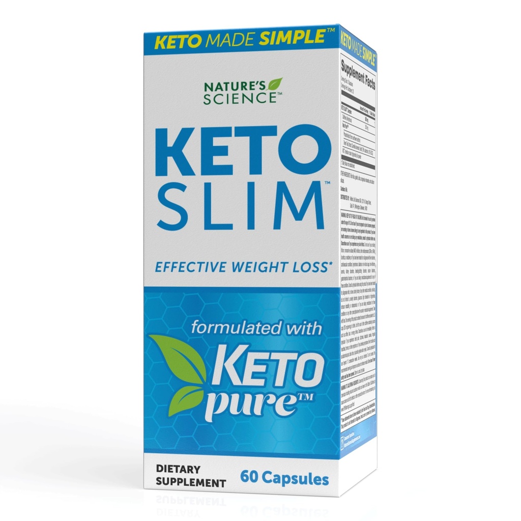 Přírodní věda Keto Slim, 60ct
