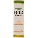 Přírodní Bounty B-12 5000 mcg Sublingual Liquid Energy Health 2 oz (balení po 4)
