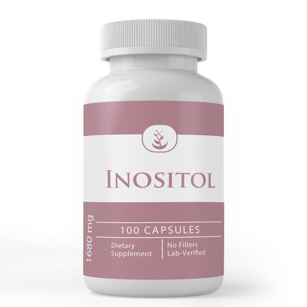 PRŮVODNÍ INGREDIENTY Inositol (100 tobolek) Vždy čistý, bez přísad nebo plniva