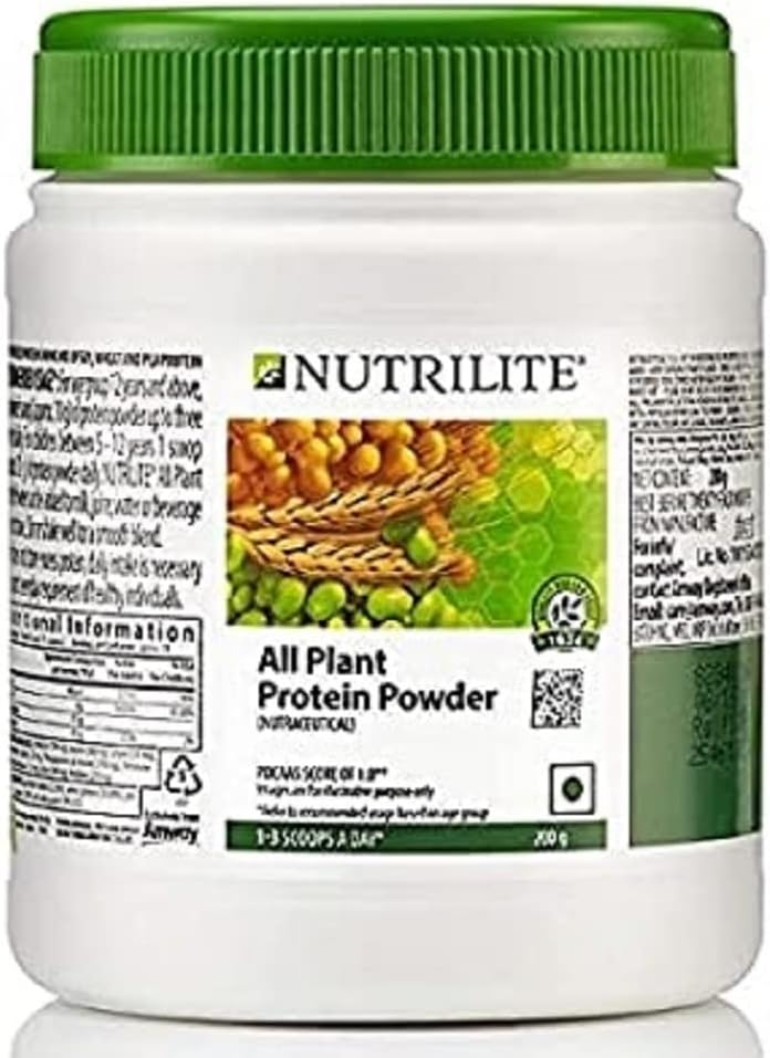 Amway Nutrilit All Plant Protein Powder - 200G A Stylové vlasy / hlava kapela [Asdied] - Combo