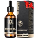 Waking Forest Beard Growd Oil - Biotin Sandalwood Oil s vitaminem E, Rosemary & Castor pro tlustší, Softer, Silnější Beards (2oz)