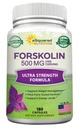 aSquared Nutrition Forskolin 500mg Max Posílení -180 Kapsle, Forskolin dodatek pro čistou hmotnost paliva, Coleus Forskohlii Root - Forskolin dietní pilulky, Belly Buster Fat Burner 2X Slim Trim Lose