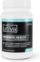 Utiva Prostate Zdravotní dodatek pro muže - Přírodní vzorec pro funkci prostaty a tok moči - Beta- Sitosterol a Saw Palmetto Prostate Dodatek - Made in Canada, 90 Softgels