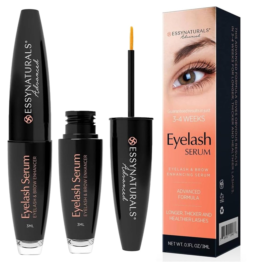 Essynatural Premium Eylash Růstové sérum pro delší, Fuller, Silnější řasy