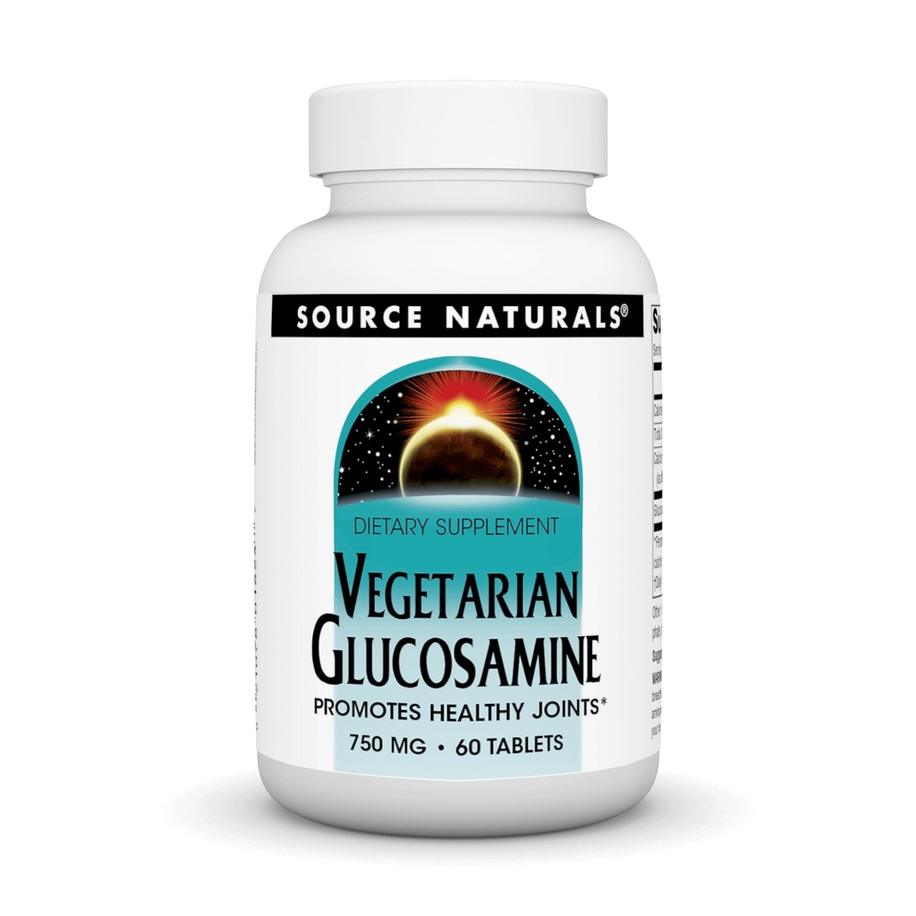 Zdroj Naturals Vegetarian Glucosamine, Promotes Health Joints *, 750 mg - 60 tablet