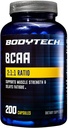 BODYTECH BCAA - 2: 1: 1 Poměr (200 tobolek)