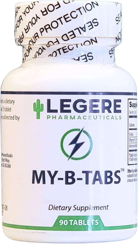 Moje B Tabs Sublingual Fruit Punch 90 Tablets by Legere Pharmaceuticals