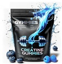 Tvorba monohydrát Žvýkačky - Svalový růst, Výkon, Vytrvalost - 5 Gram Creatine per Serving - Vegan, Non- GMO, Gluten- Free, Made in USA - 90ct (90 Počet, Sour Blue Raspberry)